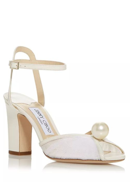 Jimmy Choo Sacaria 85 High Block Heel Sandals