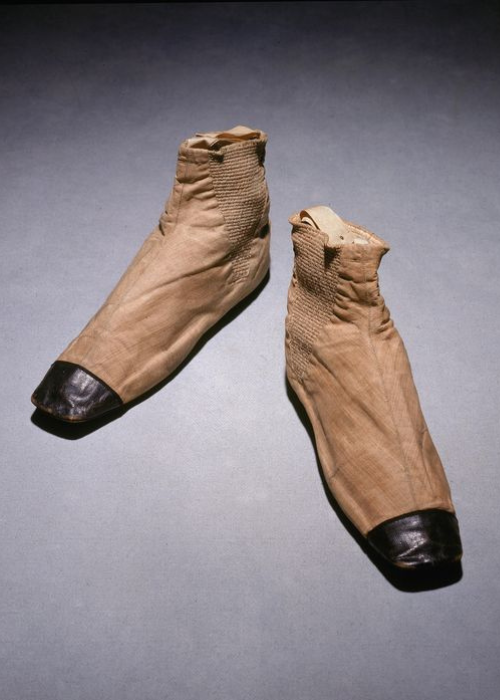 The first women's boots worn